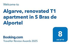 Algarve, Renovated T1 Apartment In S Bras De Alportel